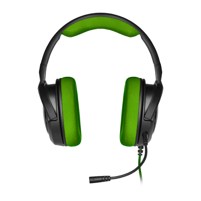 Corsair HS35 Stereo Gaming Headset Green 3