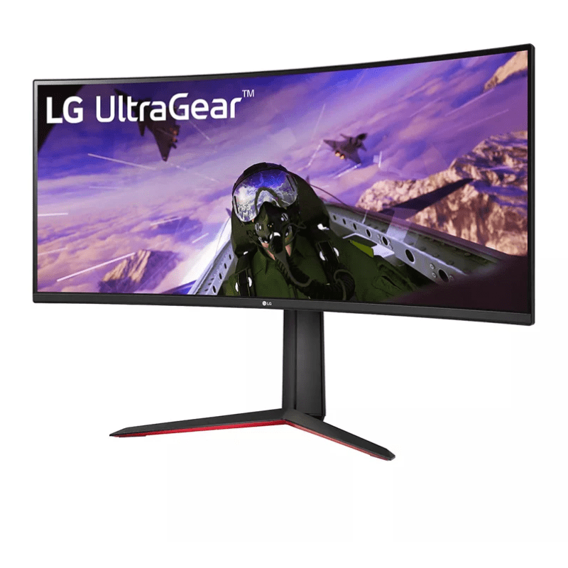 ⁦LG 34" Curved UltraGear™ QHD HDR 10 160Hz Monitor with Tilt/Height Adjustable Stand⁩ - الصورة ⁦2⁩