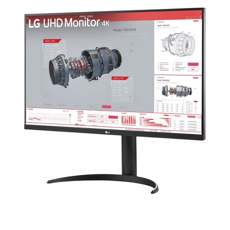 LG 31.5 UHD 4K HDR Monitor with USB Type C™ 2
