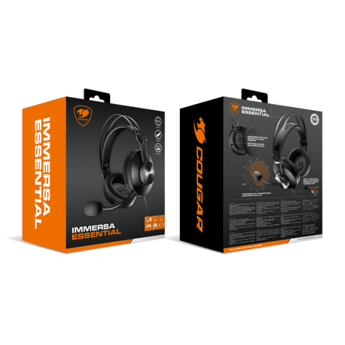 COUGAR Immersa Essential Gaming Headset Ultra Lightweight Featherlike Headband Design-3H350P40B.0001 - Image 8