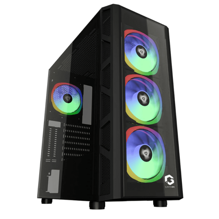 GAMEON TRIDENT II Mid Tower Gaming Case (Fixed RGB) - Image 2