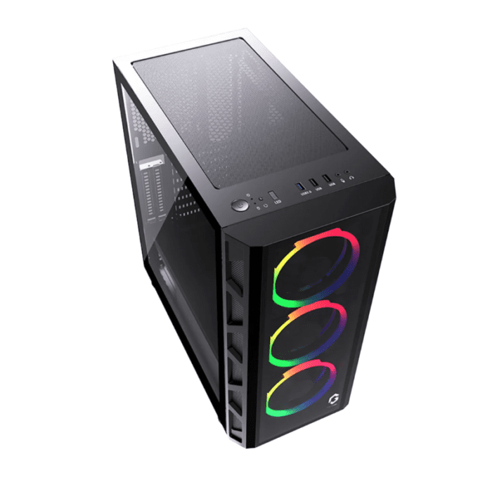 GAMEON TRIDENT II Mid Tower Gaming Case (Fixed RGB) - Image 7