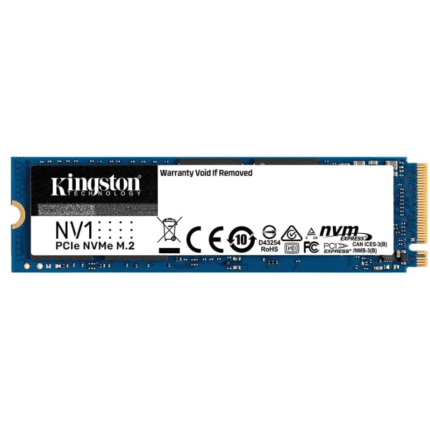 Kingston NV1 PCIe NVMe M.2 2280 Internal SSD, 250GB Capacity 250 GB