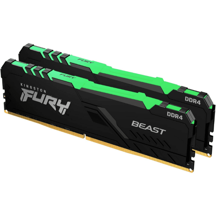 Kingston Technology FURY Beast RGB memory module 16 GB 2 x 8 GB DDR4 3200 MHz - Image 1