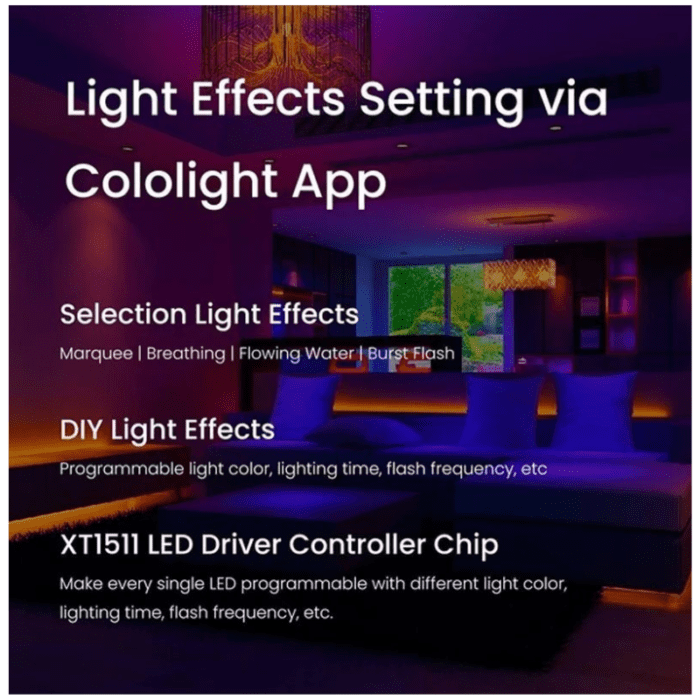 LifeSmart Cololight Strip Plus WiFi Smart 60 LED Lights - Image 2