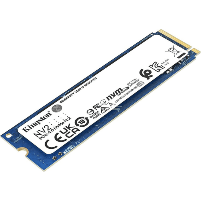Kingston 250GB NV2 M.2 2280 PCIe 4.0 x4 NVMe SSD Up to 3,000MB/s read, 1,300MB/s write - Image 3