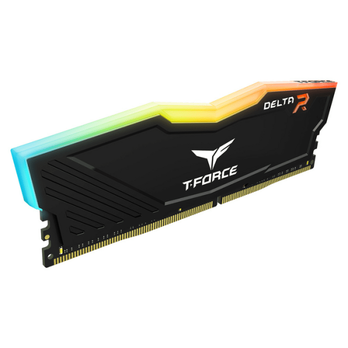 T-Force Delta RGB Black UD-D4 32GB (16GBx2) 3600MHz CL18 TF3D432G3600HC18JDC01 - Image 2