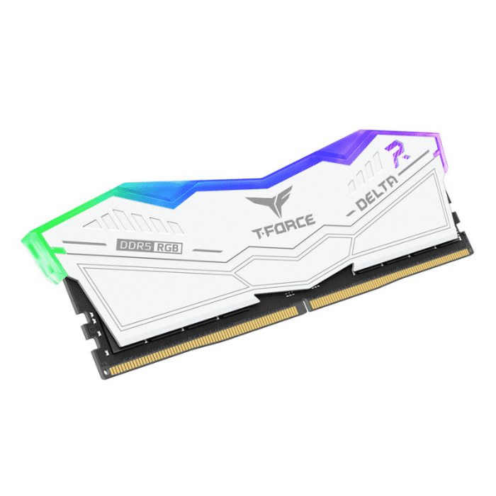 T-Force Delta RGB White UD-D5 64GB (32GBx2) 6000MHz CL38 FF4D564G6000HC38ADC01 - Image 4