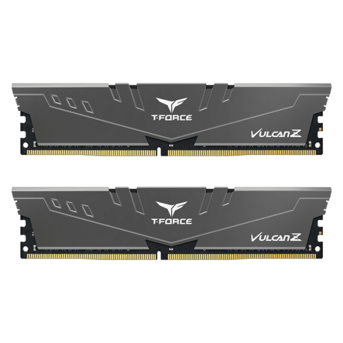 T-Force Vulcan Z Gray UD-D4 16GB (8GBx2) 3200MHz CL16 TLZGD416G3200HC16FDC01 - Image 2
