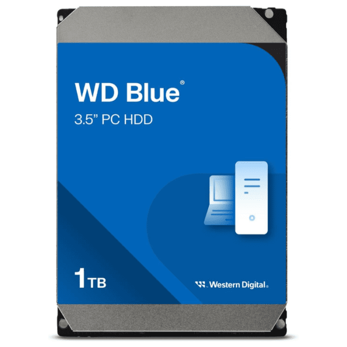 WD Blue 3.5" 1000 GB Serial ATA III Internal Hard Drive - Image 1